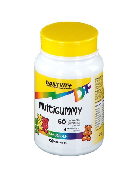 MASSIGEN MULTIGUMMY 60 CARAMELLE GOMMOSE