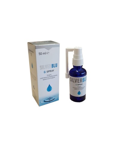 SILVER BLU G SPRAY VIA ORALE CONTRASTA LA PROLIFERAZIONE BATTERICA E FUNGINA 50 ML