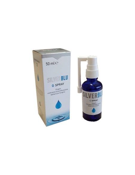 SILVER BLU G SPRAY VIA ORALE CONTRASTA LA PROLIFERAZIONE BATTERICA E FUNGINA 50 ML