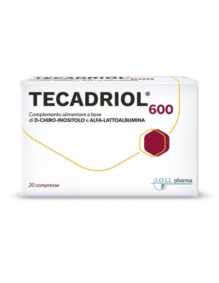 TECADRIOL 600 20 COMPRESSE