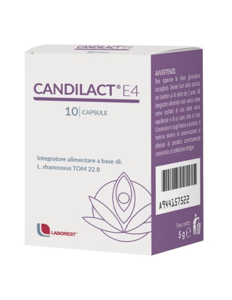 CANDILACT E4 10 CAPSULE