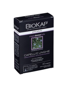BIOKAP ANTICADUTA MIGLIO DONNA FORTE CON TRICOFOLTIL 60 COMPRESSE