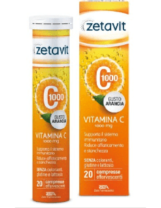 ZETAVIT C1000 20 COMPRESSE EFFERVESCENTI