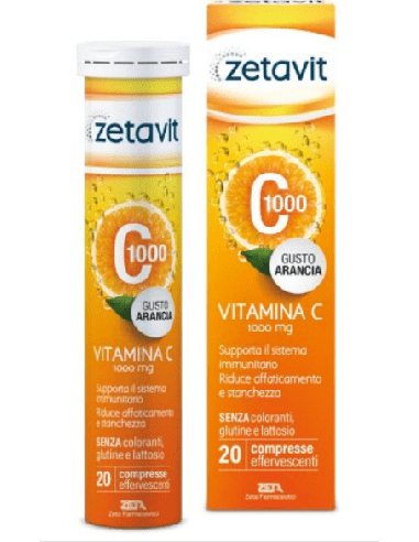 ZETAVIT C1000 20 COMPRESSE EFFERVESCENTI
