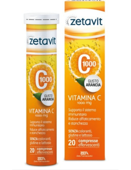ZETAVIT C1000 20 COMPRESSE EFFERVESCENTI