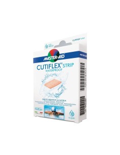 CEROTTO MASTER-AID CUTIFLEXMED STRIP TRASPARENTE IMPERMEABILE SUPPORTO IN POLIURETANO GRANDE 10 PEZZI
