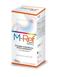 M-REF NIPIO SCIROPPO ANTIREFLUSSO AD USO PEDIATRICO 150 ML CON SIRINGA DOSATRICE