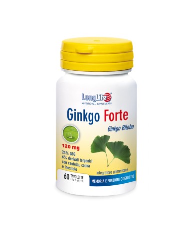 LONGLIFE GINKGO FORTE 60 TAVOLETTE RIVESTITE