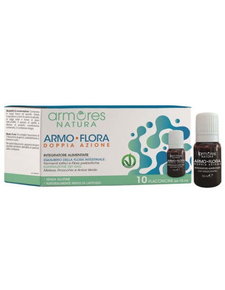 ARMORES ARMO FLORA DOPPIA AZIONE 10 FLACONCINI DA 10 ML
