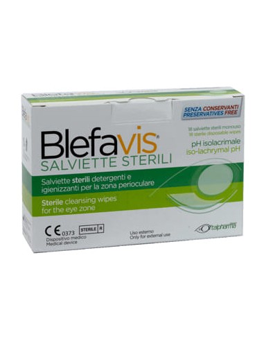 BLEFAVIS SALVIETTE STERILI 18 PEZZI