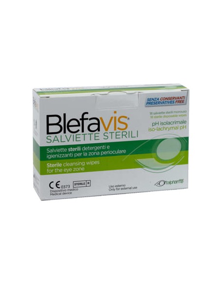 BLEFAVIS SALVIETTE STERILI 18 PEZZI