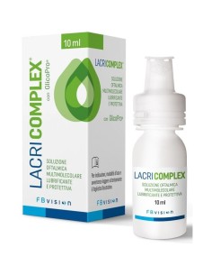 LACRICOMPLEX SOLUZIONE OFTALMICA MULTIMOLECOLARE LUBRIFICANTE PROTETTIVA 10 ML