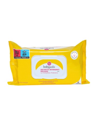 BABYGELLA PREBIOTIC SALVIETTINE 72 PEZZI