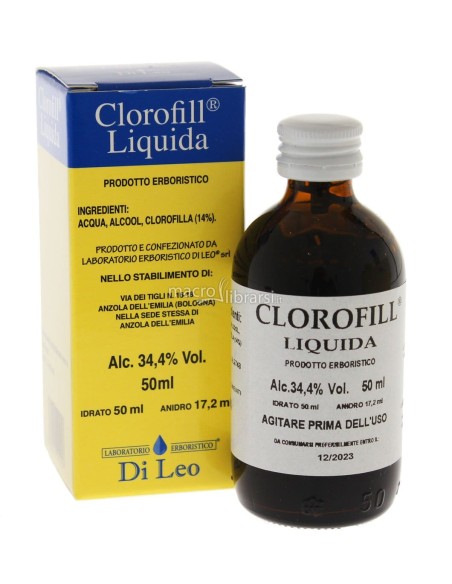 CLOROFILL LIQUIDO 50 ML DI LEO