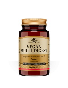 VEGAN MULTI DIGEST 50 TAVOLETTE MASTICABILI