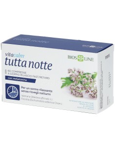 VITACALM TUTTA NOTTE CON MELATONINA 60 COMPRESSE