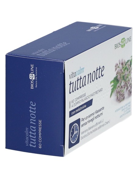 VITACALM TUTTA NOTTE CON MELATONINA 60 COMPRESSE