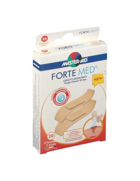 CEROTTO MASTER-AID FORTE MED 2 FORMATI 20 PEZZI