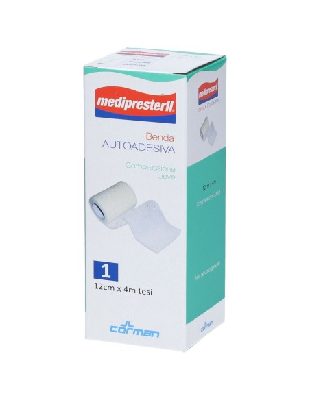 MEDIPRESTERIL BENDA AUTOADESIVA 12X400 CM 1 PEZZO