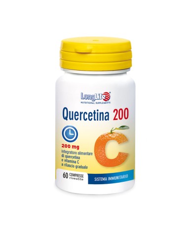 LONGLIFE QUERCETINA 200 60 COMPRESSE RIVESTITE