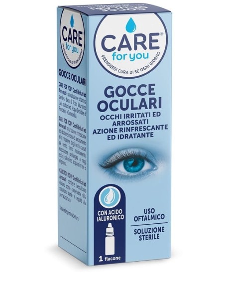 CARE FOR YOU GOCCE OCULARI OCCHI IRRITATI ARROSSATI 15 ML