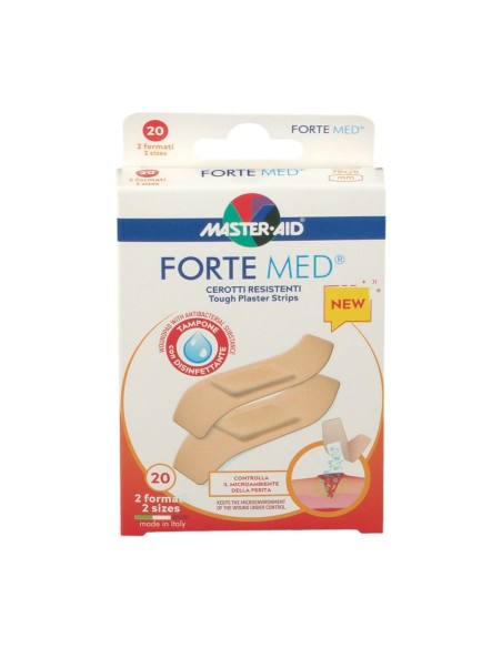 CEROTTO MASTER-AID FORTE MED 2 FORMATI 20 PEZZI