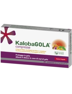 KALOBAGOLA 20 COMPRESSE FRAGOLA