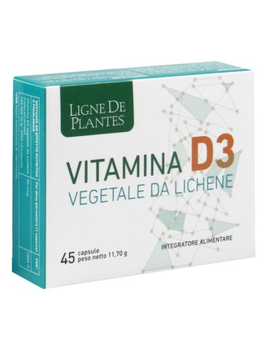 LIGNE DE PLANTES VITAMINA D3 VEGETALE 45 CAPSULE