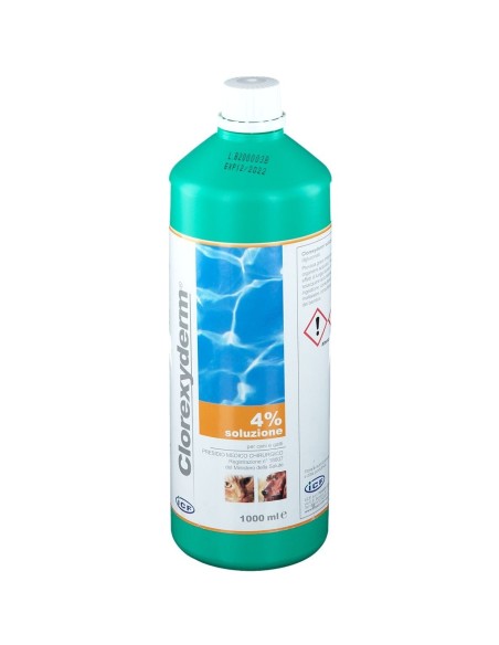 CLOREXYDERM SOLUZIONE 4% 1000 ML