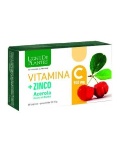 LIGNE DE PLANTES VITAMINA C 500 MG + ZINCO ACEROLA E MANNA DI BAMBU' 60 CAPSULE