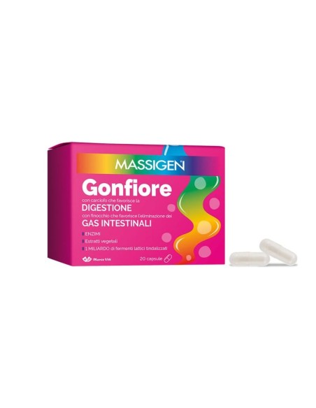 MASSIGEN GONFIORE 20 CAPSULE