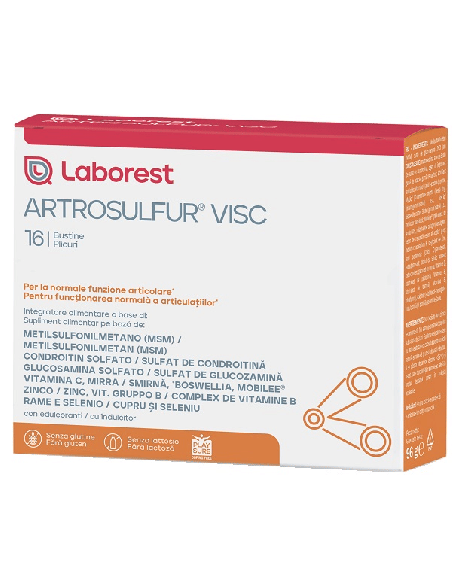 ARTROSULFUR VISC 16 BUSTINE DA 6 G
