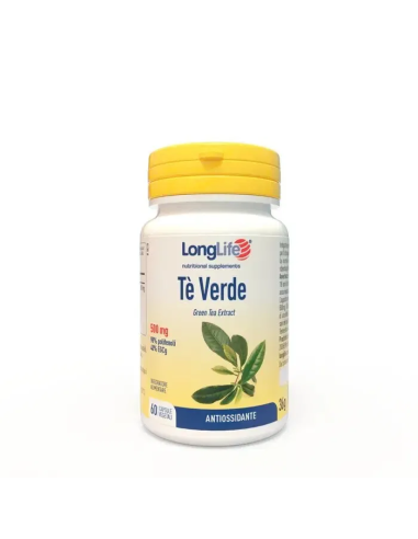 LONGLIFE TE' VERDE 500MG 60 CAPSULE