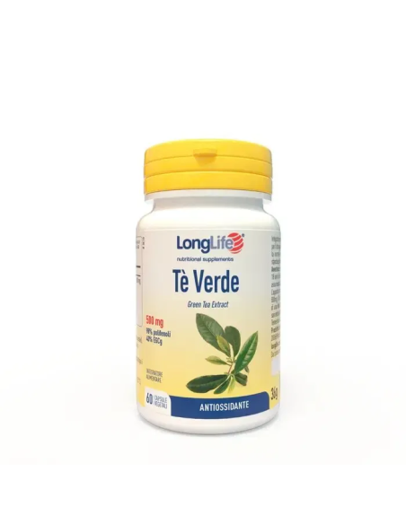 LONGLIFE TE' VERDE 500MG 60 CAPSULE