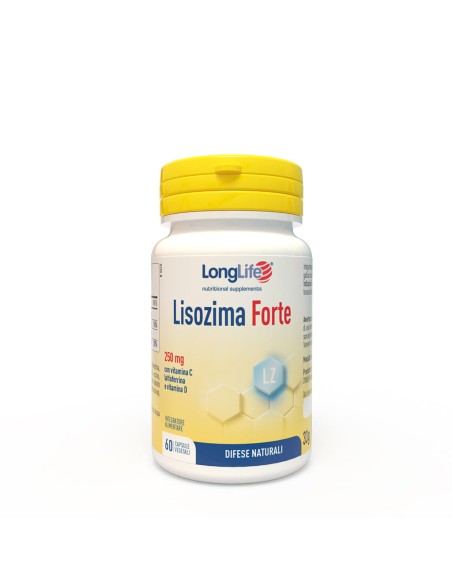 LONGLIFE LISOZIMA FORTE 60 CAPSULE VEGETALI DA 600 MG