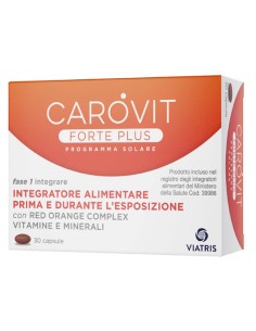 CAROVIT FORTE PLUS PROGRAMMA SOLARE 30 CAPSULE BL