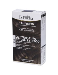 EUPHIDRA COLORPRO XD 307 CASTANO SCU NATURALE F COLORE + ATTIVANTE + BALSAMO + CUFFIA + GUANTI