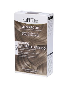 EUPHIDRA COLORPRO XD 707 BIONDO NATURALE F COLORE + ATTIVANTE + BALSAMO + CUFFIA + GUANTI