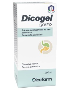 SCIROPPO ANTIREFLUSSO PEDIATRICO DICOGEL GASTRO 200 ML