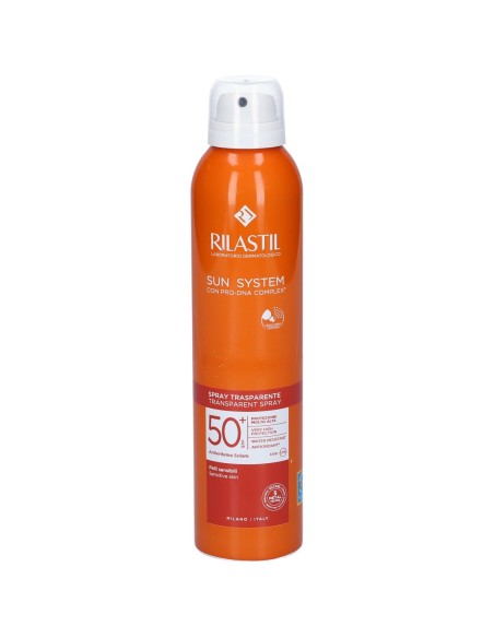 RILASTIL SUN SYSTEM TRASPARENT SPRAY SPF50+ 200 ML
