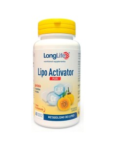 LONGLIFE LIPO ACTIVATOR PLUS 60 TAVOLETTE RIVESTITE DA 1,6 G