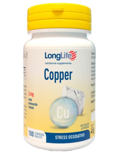 LONGLIFE COPPER 100 COMPRESSE RIVESTITE
