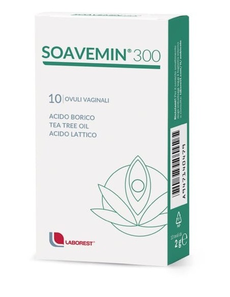 SOAVEMIN 300 OVULI VAGINALI 10 PEZZI