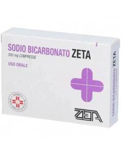 ZETA FARMACEUTICI SODIO BICARBONATO ALIMENTO 500 MG 30 COMPRESSE