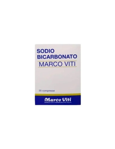 MARCO VITI SODIO BICARBONATO ALIMENTO 500 MG 30 COMPRESSE