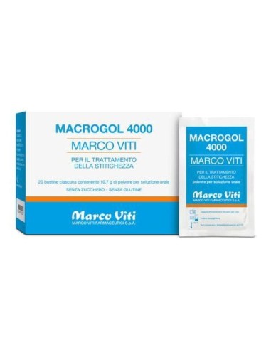 MACROGOL 4000 20 BUSTINE DA 10,7 G