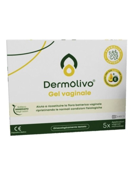 DERMOLIVO GEL VAGINALE 5 FLACONI X 3 ML