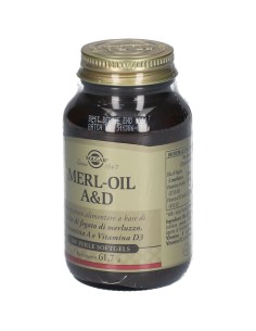 MERL OIL A&D 100 PERLE SOFTGEL 2