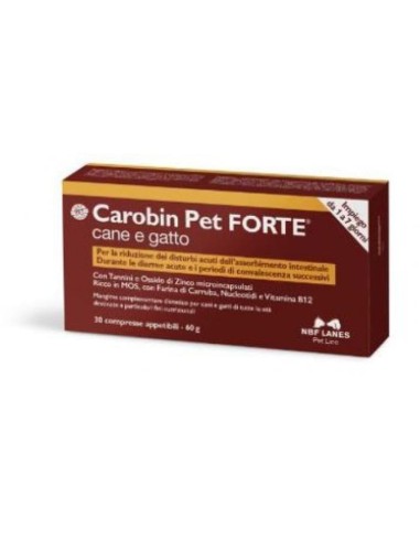 CAROBIN PET FORTE 30 COMPRESSE