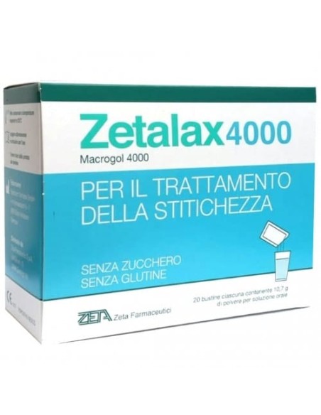 ZETALAX 4000 20 BUSTINE DA 10,7 G